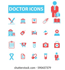 doctor icons
