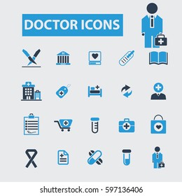 iconos de doctor
