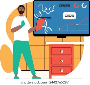 doctor illustration deign vector flat