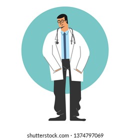 Doctor Illustration Vector 