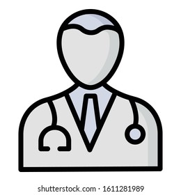 
Doctor Isolated Vector icon which can be easily modified or edit
