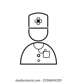 a doctor item vector icon