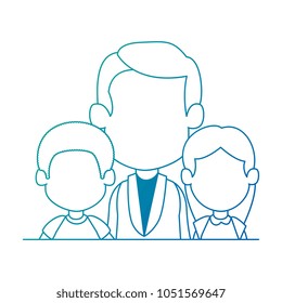 doctor with kids characters