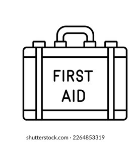Icono del vector del kit del doctor modificar fácilmente

