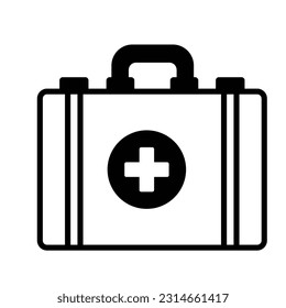 Doctor Kit Vector Icon leicht zu ändern

