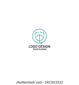 Doctor Lawyer Logo Design Vector