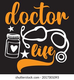 Doctor life design, vector file.