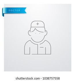 Doctor Line Icon