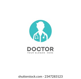 Doktorlogo Design Vorlage Vektorsymbol