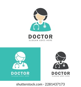 Doctor logo icon vector design.