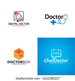 Doctor Logo Vector Image Stock