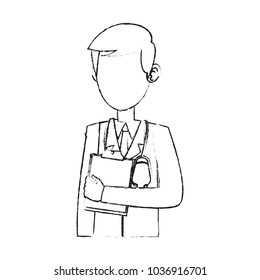 Doctor male cartoon