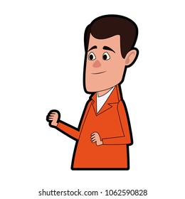 Doctor male cartoon