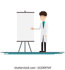 Doctor man Vector illustration
