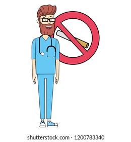 Doctor and medical cartoon