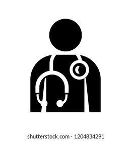 Doctor. Medical icon. Vector illustration