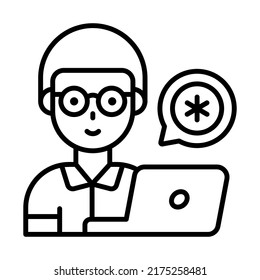 doctor Modern concepts design, vector illustration