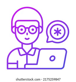 doctor Modern concepts design, vector illustration