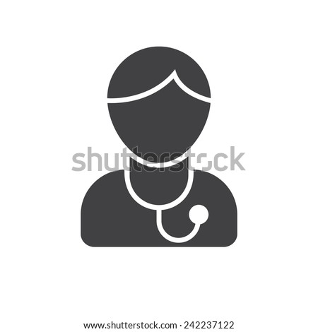 Doctor, modern flat icon