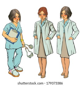 doctor nurse