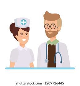 doctor and nurse characters