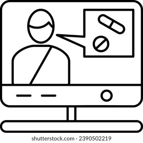 Doctor Nurse Computer Mobile Remote Consultation Stethoscope Video Call Health Records Telehealth Digital Health