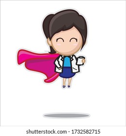 Doctor Nurse covid19 corona virus character chibi cute