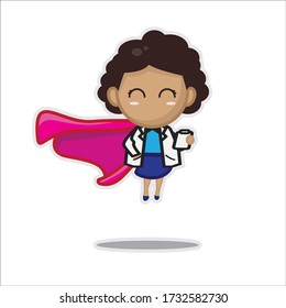 Doctor Nurse covid19 corona virus character chibi cute