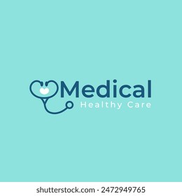 Doctor office medical health care logo design