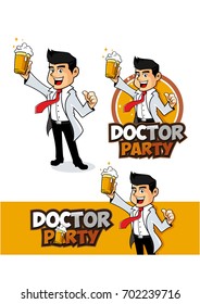 Doctor Party Logo