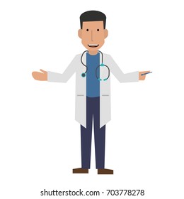 doctor or physician icon image 