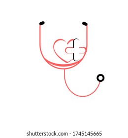  Doctor plus illustration vector design logo health care and medical symbols hospital icon care icon.