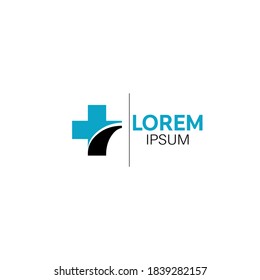 Diseño del logotipo del vector de ilustraciones para atención médica y de salud.