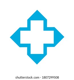 Doctor plus new illustration vector logo design for medical and health care pharmacy and clinic symbols company and business icon health sign.