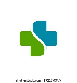 Logo Health Care Clinic Cross Logo Stock Vector (Royalty Free ...