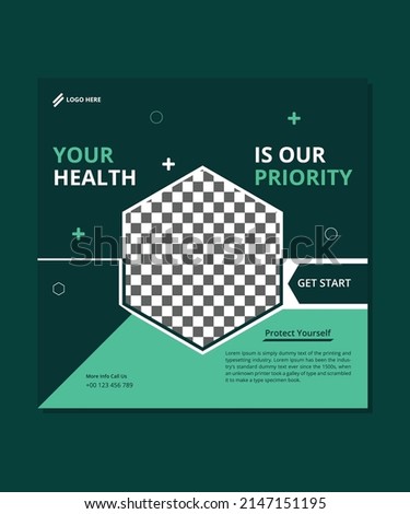 Doctor Post Banner Design Facebook Banner Instagram Post