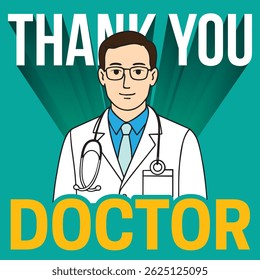 Doctor Poster, Illustration, Drawing, Poster for Graphic Design Work
