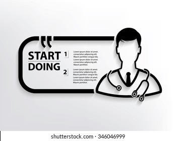 Doctor Quotation Mark Speech Bubble,design