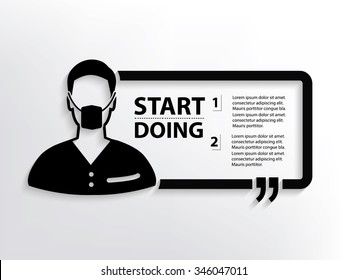 Doctor Quotation Mark Speech Bubble,design