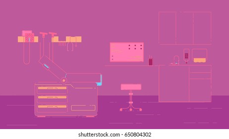 Doctor s Office Illustration