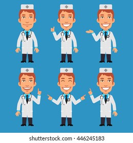 Doctor Shows and Indicates