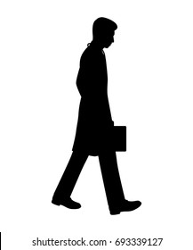 Doctor silhouette vector