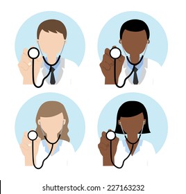 doctor with stethoscope