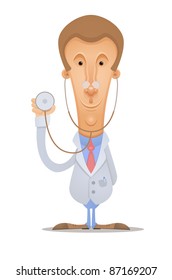 Doctor with stethoscope
