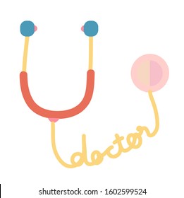 doctor Stethoscope with heart checking