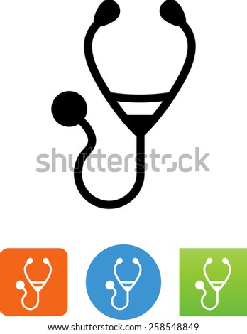 Doctor stethoscope icon