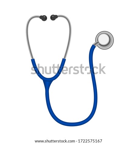 Doctor stethoscope, isolated on white background