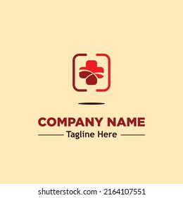 doctor stethoscope note logo simple icon design illustration
