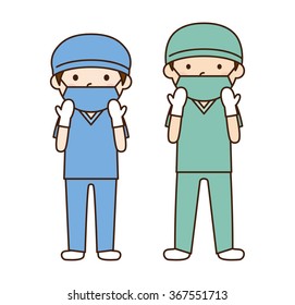 Surgical Gown Stock Vectors, Images & Vector Art | Shutterstock