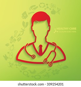 Doctor symbol design, clean vector